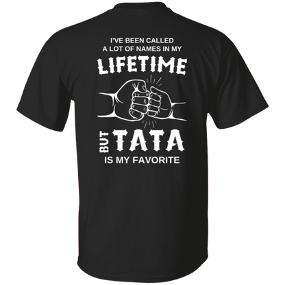 Tata Is My Favorite Name Personalized T-Shirt