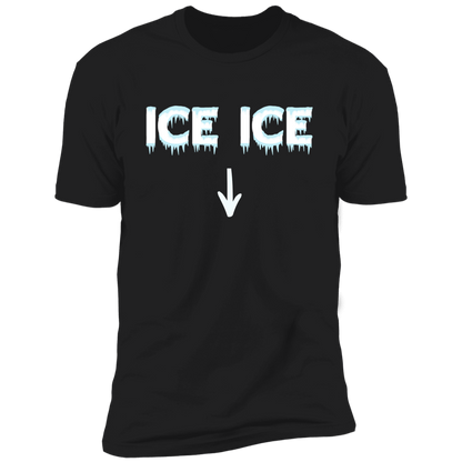 Ice Ice Pregnancy Black T-Shirt