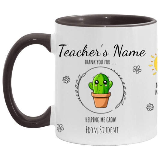 Personalized Teacher Thank You Gift | Mug