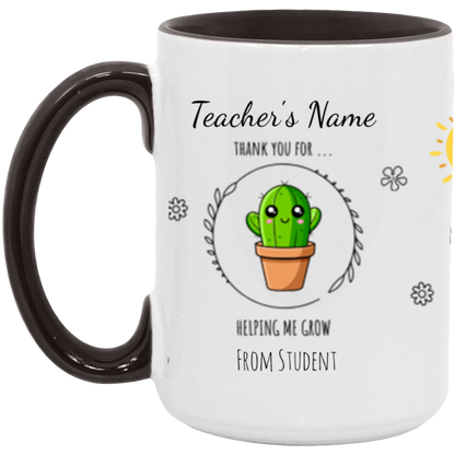 Personalized Teacher Thank You Gift | Mug