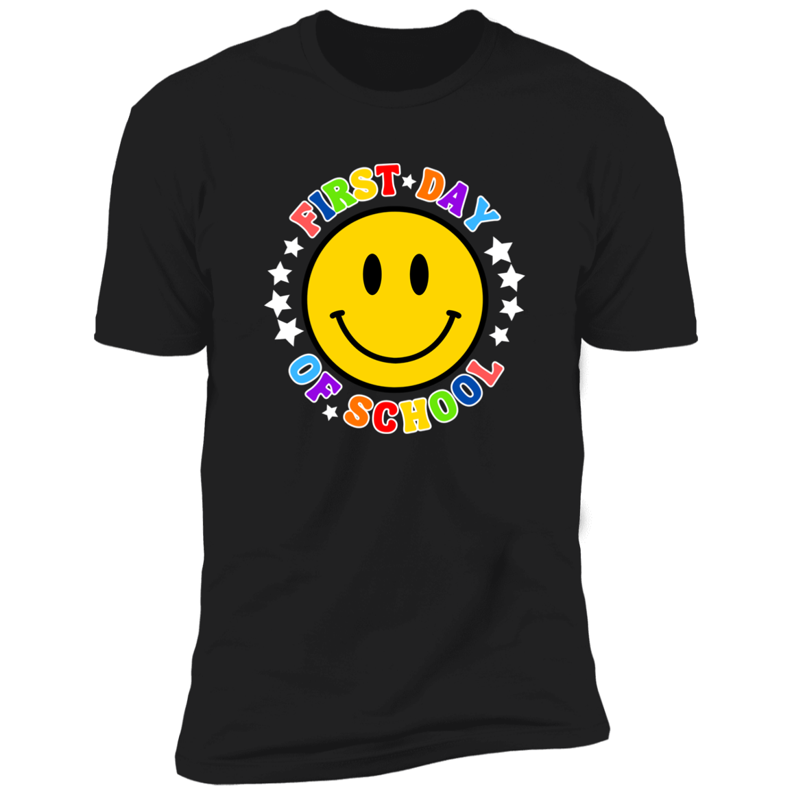 First Day of School (Happy Face T-Shirt)