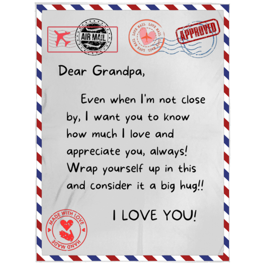 Dear Grandpa (Mail Blankets)