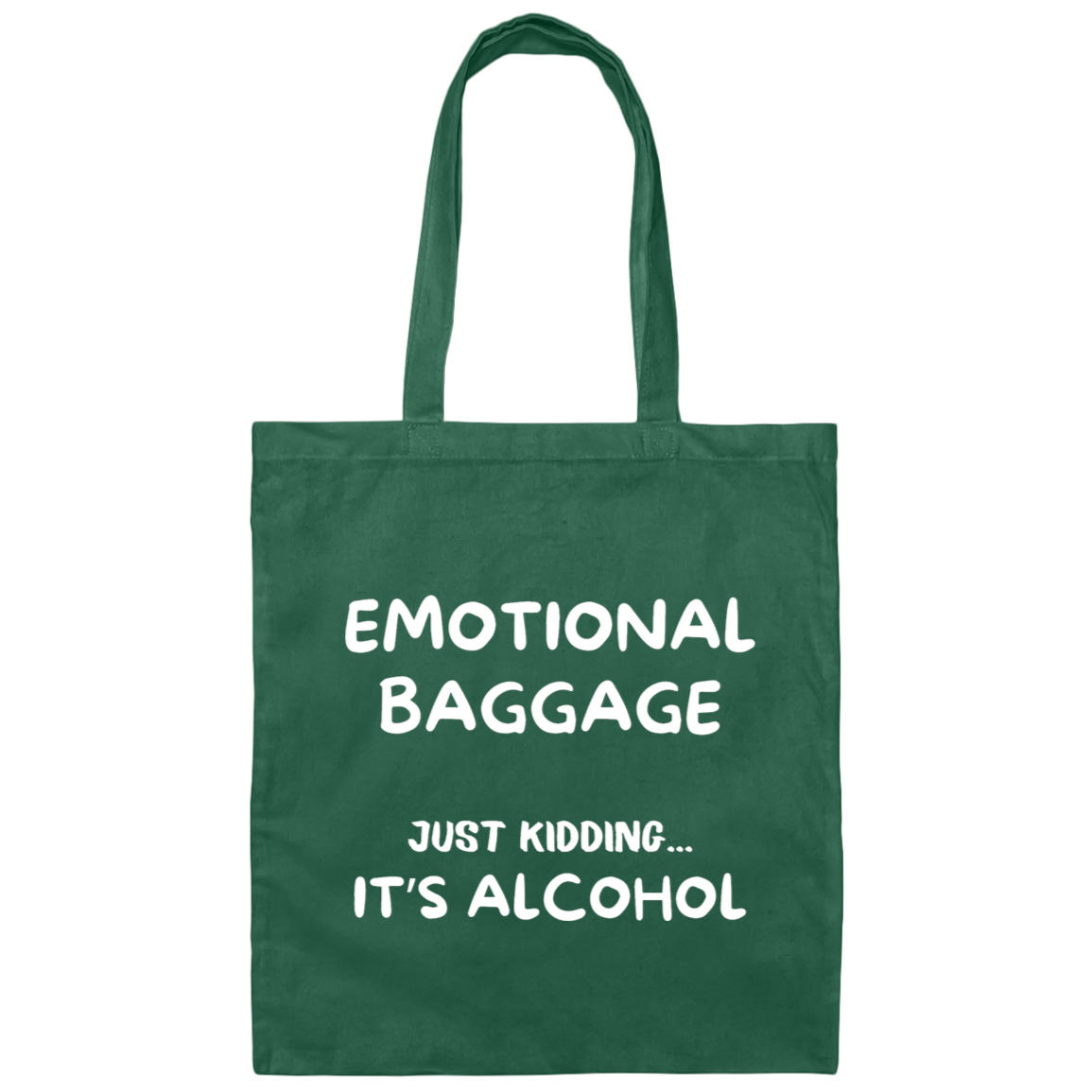 Emotional Baggage | Alcohol (Cotton Tote Bag)