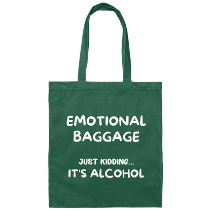 Emotional Baggage | Alcohol (Cotton Tote Bag)