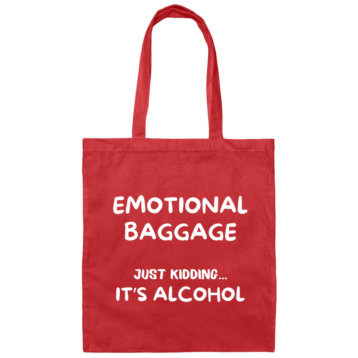 Emotional Baggage | Alcohol (Cotton Tote Bag)