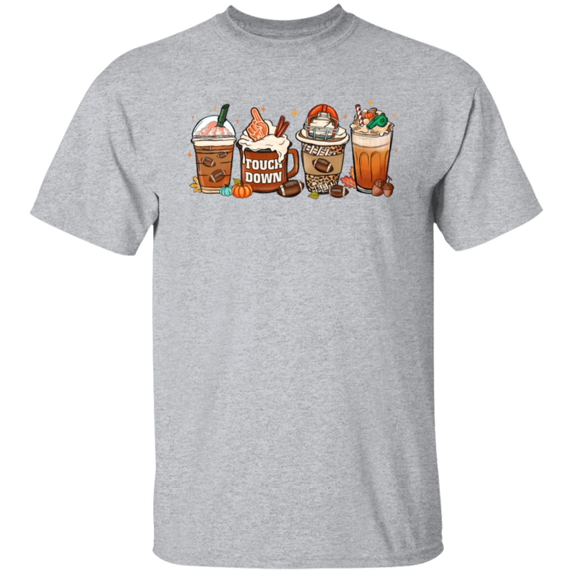 Fall Coffee Cup Graphic Shirts