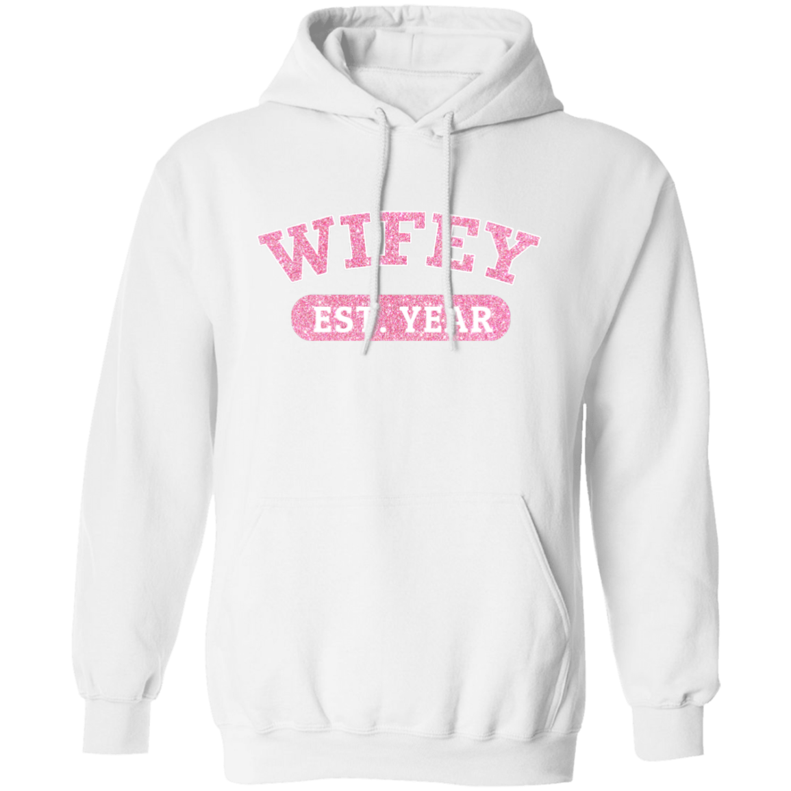 Personalized Wifey Est. Year Apparel