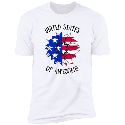 United States of Awesome!  (T-shirt/Tank/Tee)