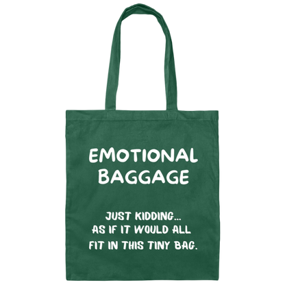 Emotional Baggage (Cotton Tote Bag)