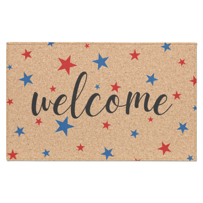 4th Of July Welcome Doormat