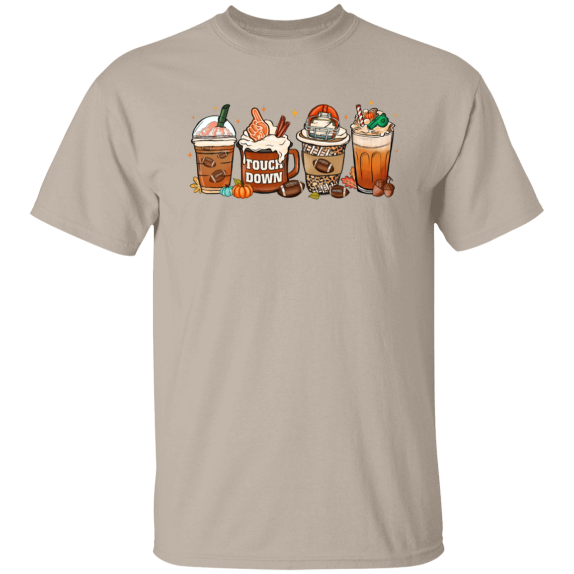 Fall Coffee Cup Graphic Shirts