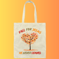Fall For Jesus (Heart Tree Cotton Tote Bag)