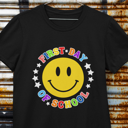 First Day of School (Happy Face T-Shirt)