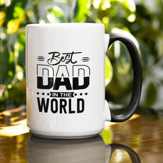 Best Dad In The World (Color Changing Mug)