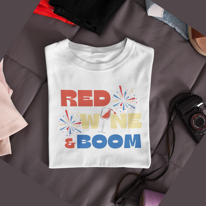 Red Wine & Boom (T-Shirt/Tanks)