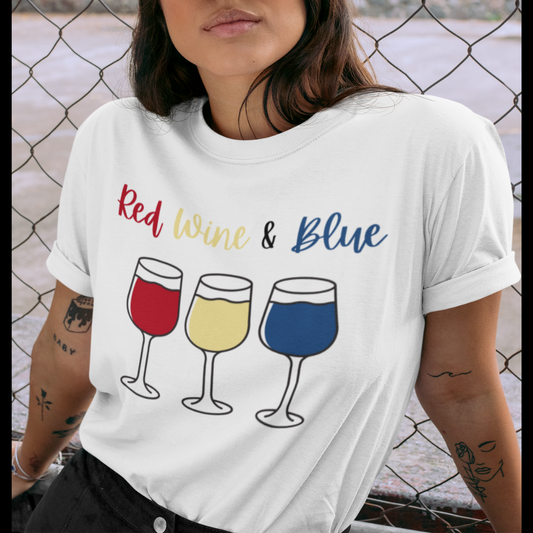 Red Wine & Blue (T-Shirt/Tank)