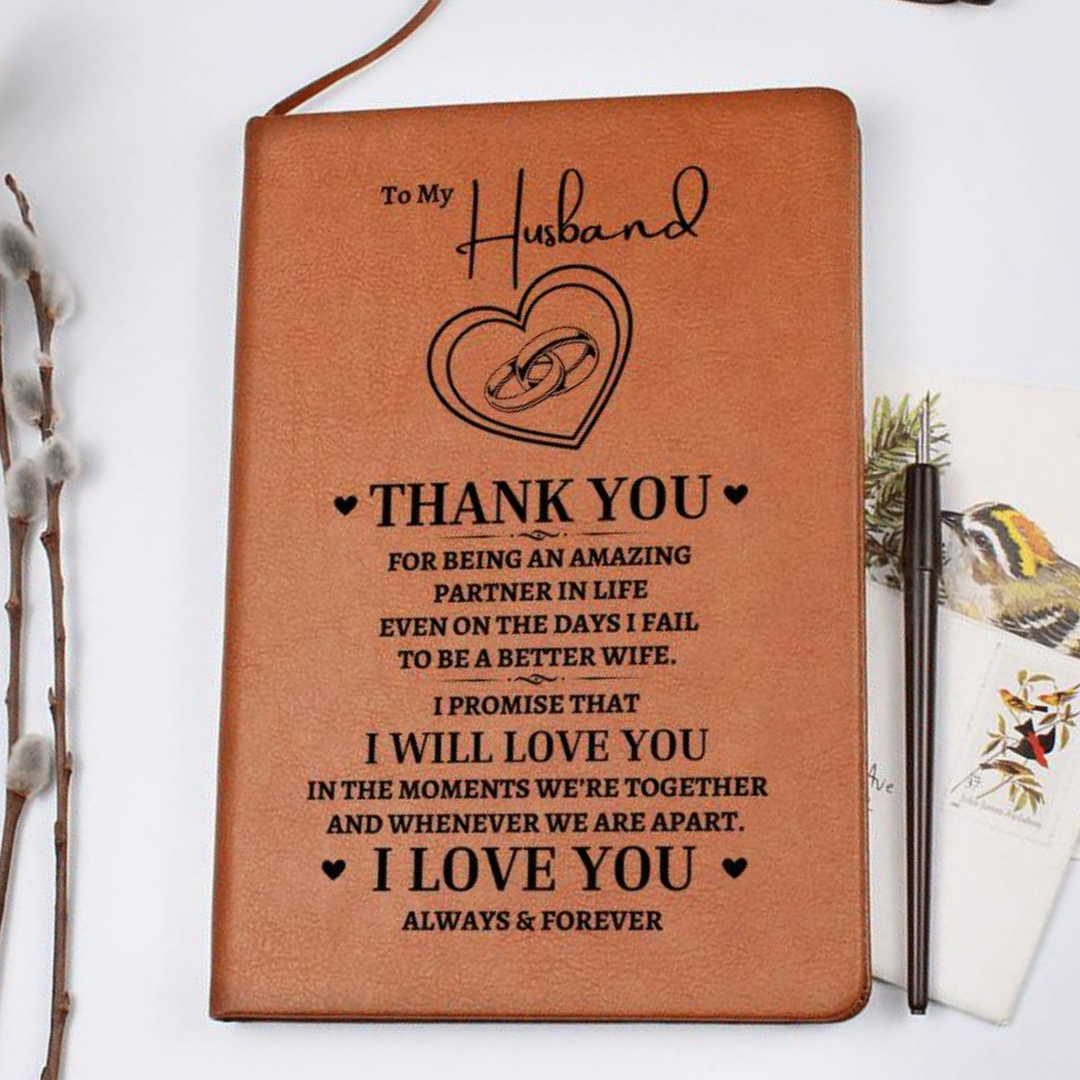 To My Husband | Amazing Partner (Blank Journal)