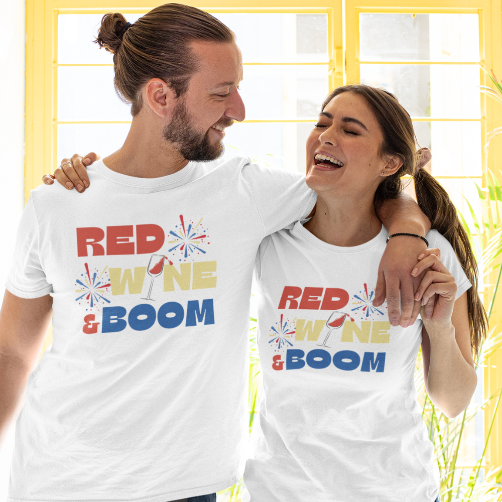 Red Wine & Boom (T-Shirt/Tanks)