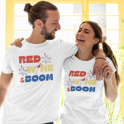 Red Wine & Boom (T-Shirt/Tanks)