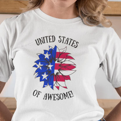 United States of Awesome!  (T-shirt/Tank/Tee)