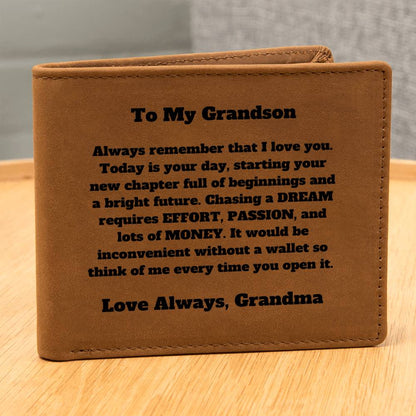 Today Is Your Day | Grandson (Wallet)
