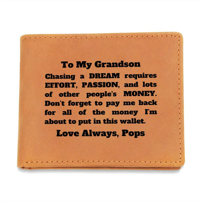 Chasing A Dream | Grandson (Wallet)