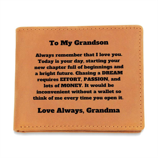 Today Is Your Day | Grandson (Wallet)