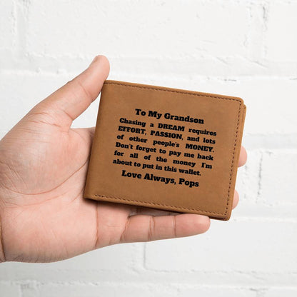 Chasing A Dream | Grandson (Wallet)