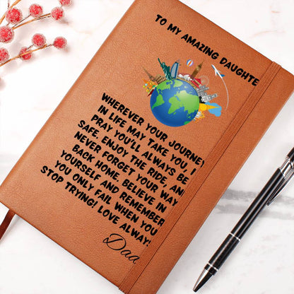 Amazing Daughter | From Dad (Blank Journal)