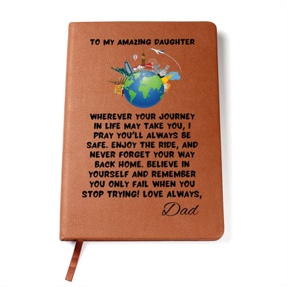 Amazing Daughter | From Dad (Blank Journal)