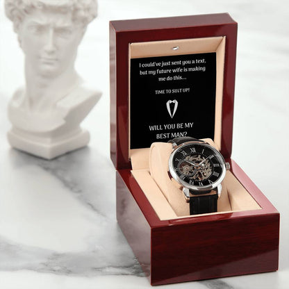 Best Man (Openwork Watch)