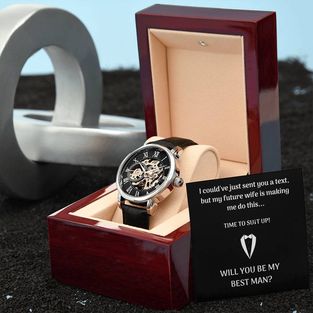 Best Man (Openwork Watch)