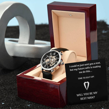 Best Man (Openwork Watch)