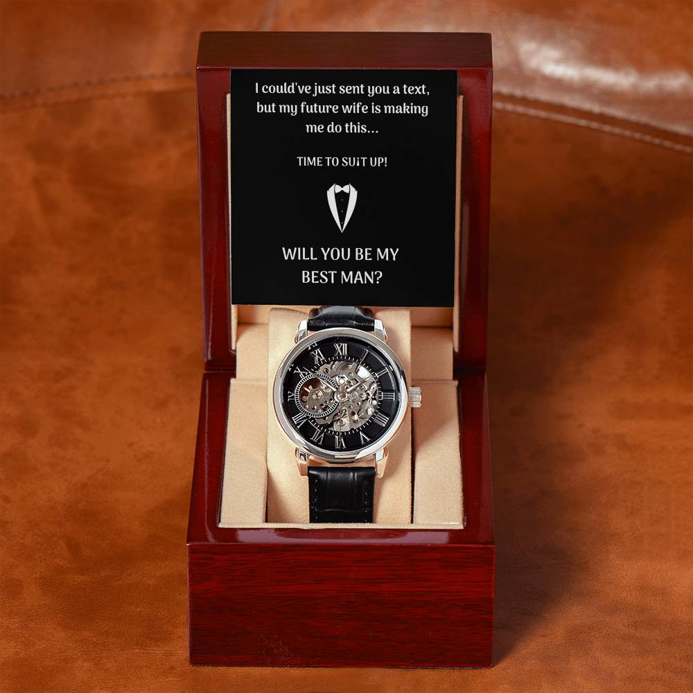 Best Man (Openwork Watch)