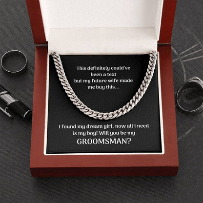 Groomsman | Cuban Link Chain