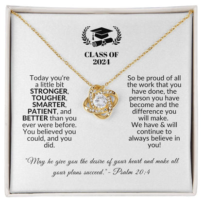 Class Of | Graduation Gift (Love Knot Necklace)
