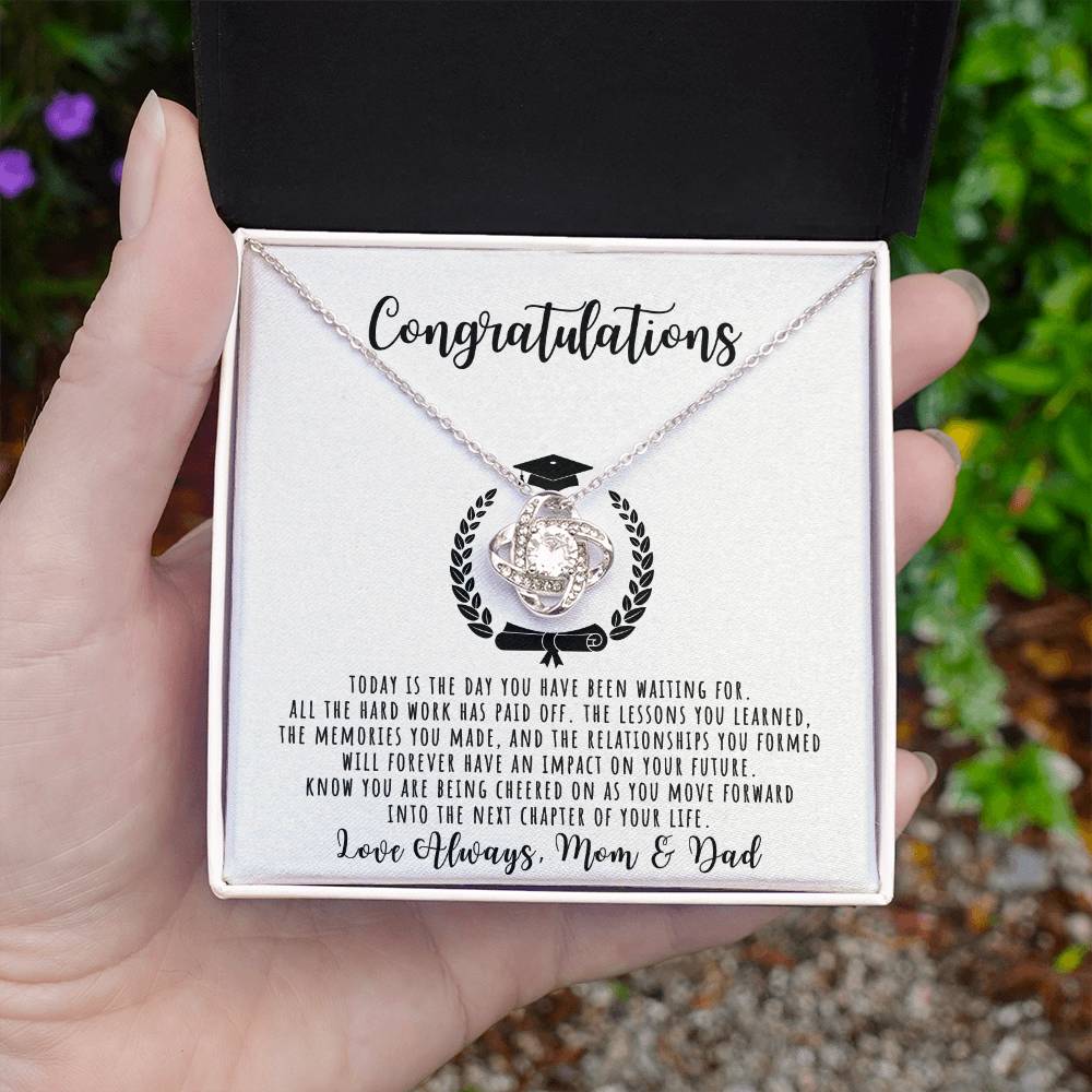 Congratulations, Love Mom & Dad | Graduation Gift