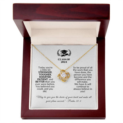 Class Of | Graduation Gift (Love Knot Necklace)