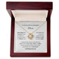 To My Beautiful Granddaughter, I Will Always Love You Personalized Necklace