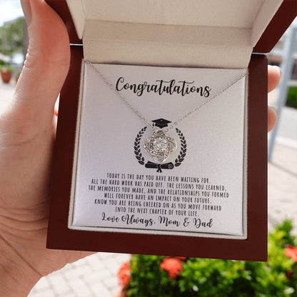 Congratulations, Love Mom & Dad | Graduation Gift