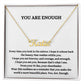 You Are Enough (Personalized Name Necklace)