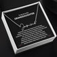 To My Beautiful Granddaughter | Never Forget How Much I Love You Signature Style Name Necklace