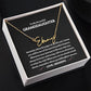 To My Beautiful Granddaughter | Love Grandpa Signature Style Name Necklace