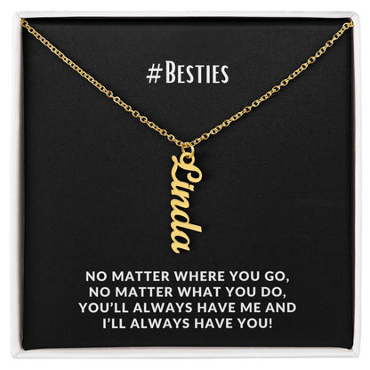 #Besties (Name Necklace)