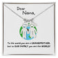 Dear Nana | You Are The World (Engraved Kids Charm Necklace)