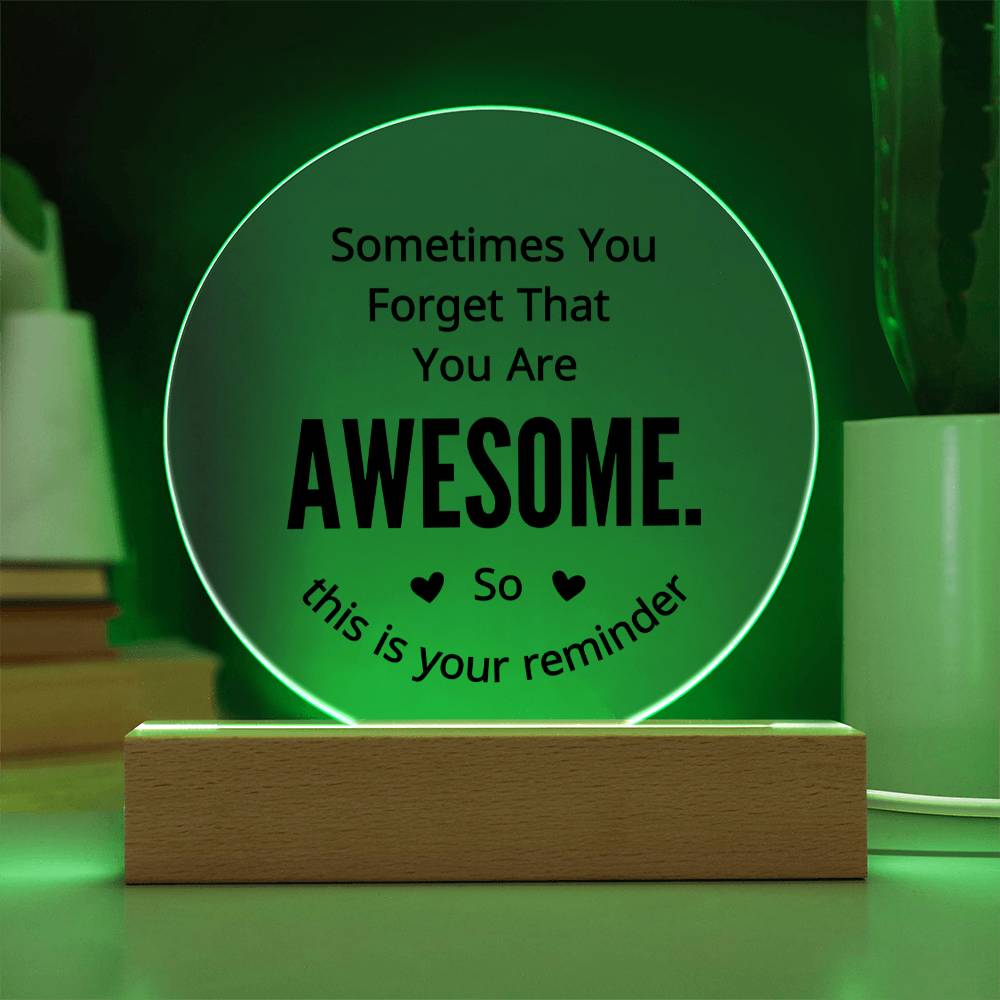 You Are Awesome (LED Lamp)