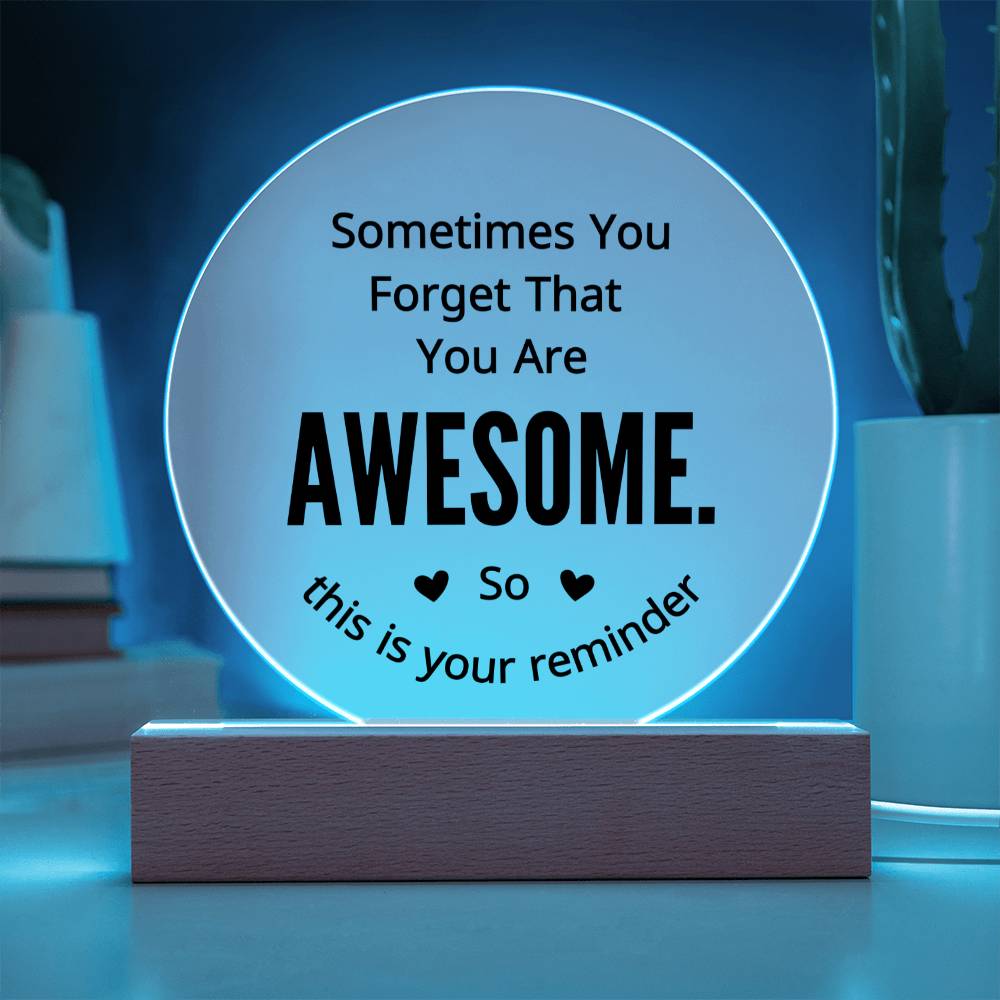 You Are Awesome (LED Lamp)