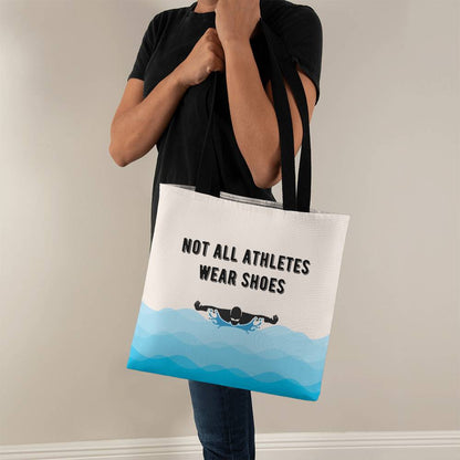 Not All Athletes Wear Shoes Gift For Swimmers Tote Bag