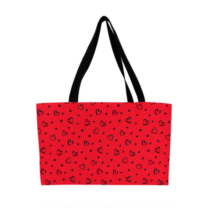 Black Hearts (Weekender Tote Bag)