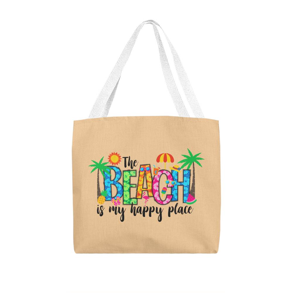 The Beach | Happy Place Tote Bag